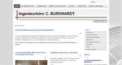 Desktop Screenshot of ibburkhardt.de