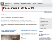Tablet Screenshot of ibburkhardt.de
